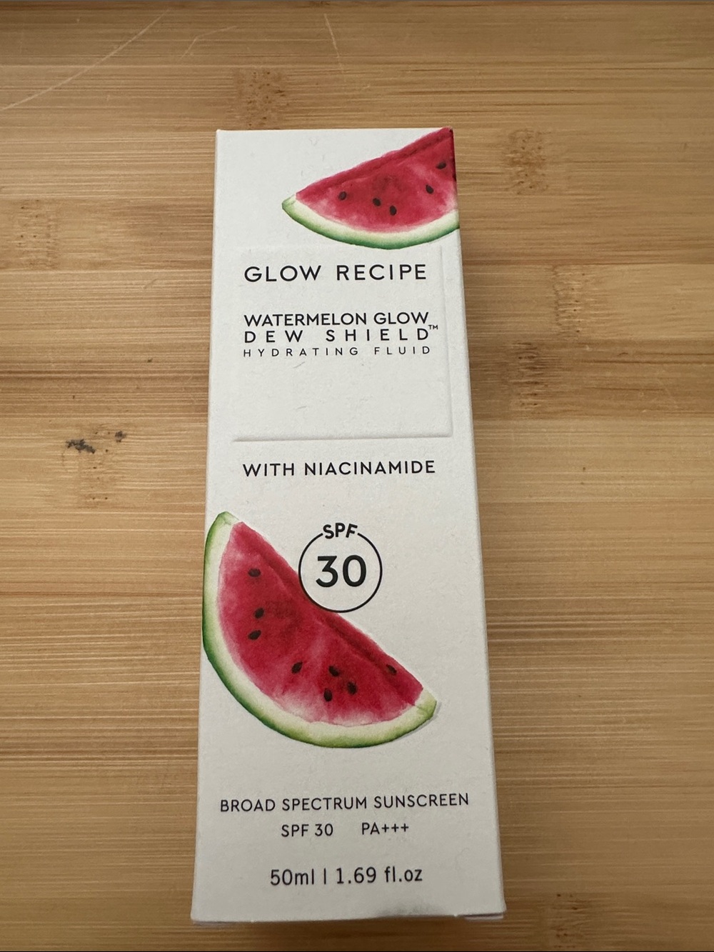 Glow Recipe SPF 30 Hydrating Fluid in White and Red
